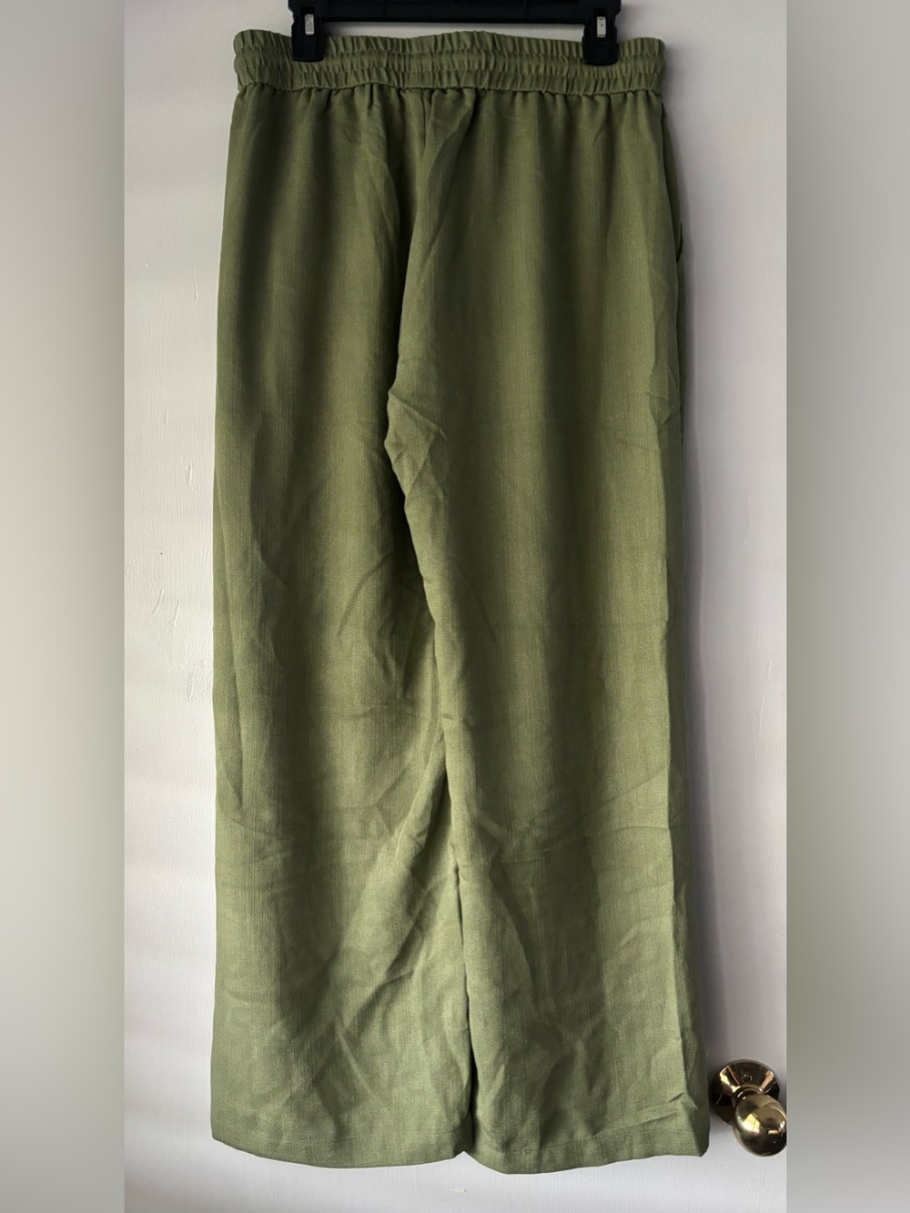HALARA Olive Green Wide Leg Pants - Picture 4 of 11